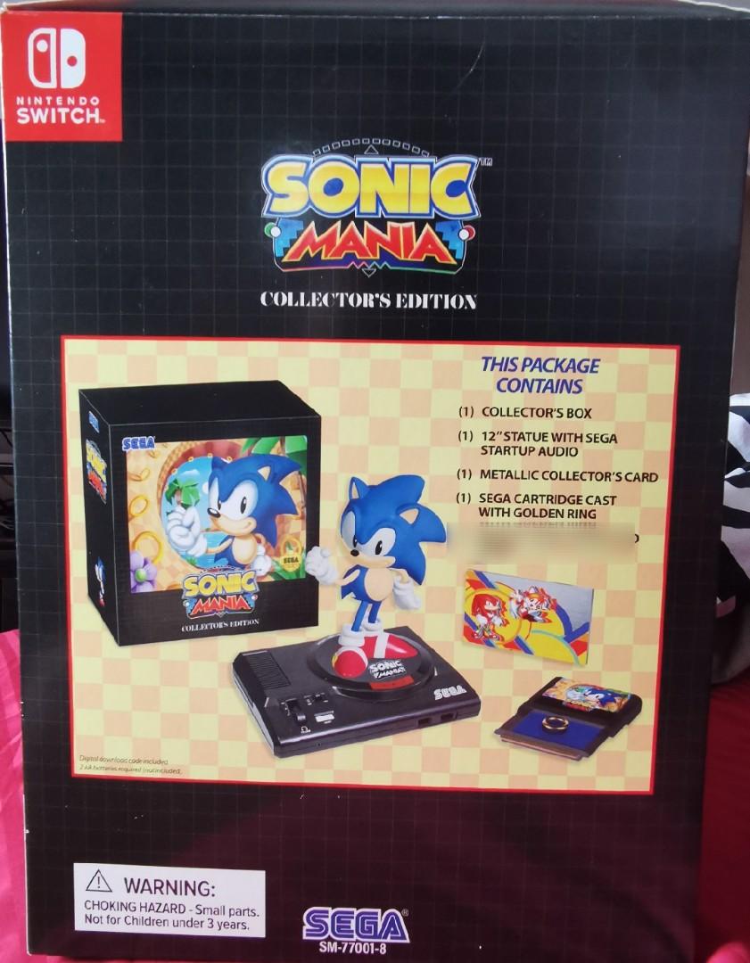 NIB Sonic Mania Collector's Edition, Hobbies & Toys, Toys & Games on ...