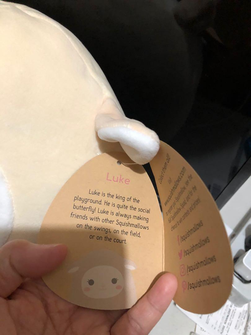 luke the lamb squishmallow