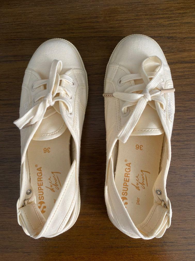 Superga x Drea Chong Slingback Fresh Laundry Women s Fashion Footwear Sneakers on Carousell