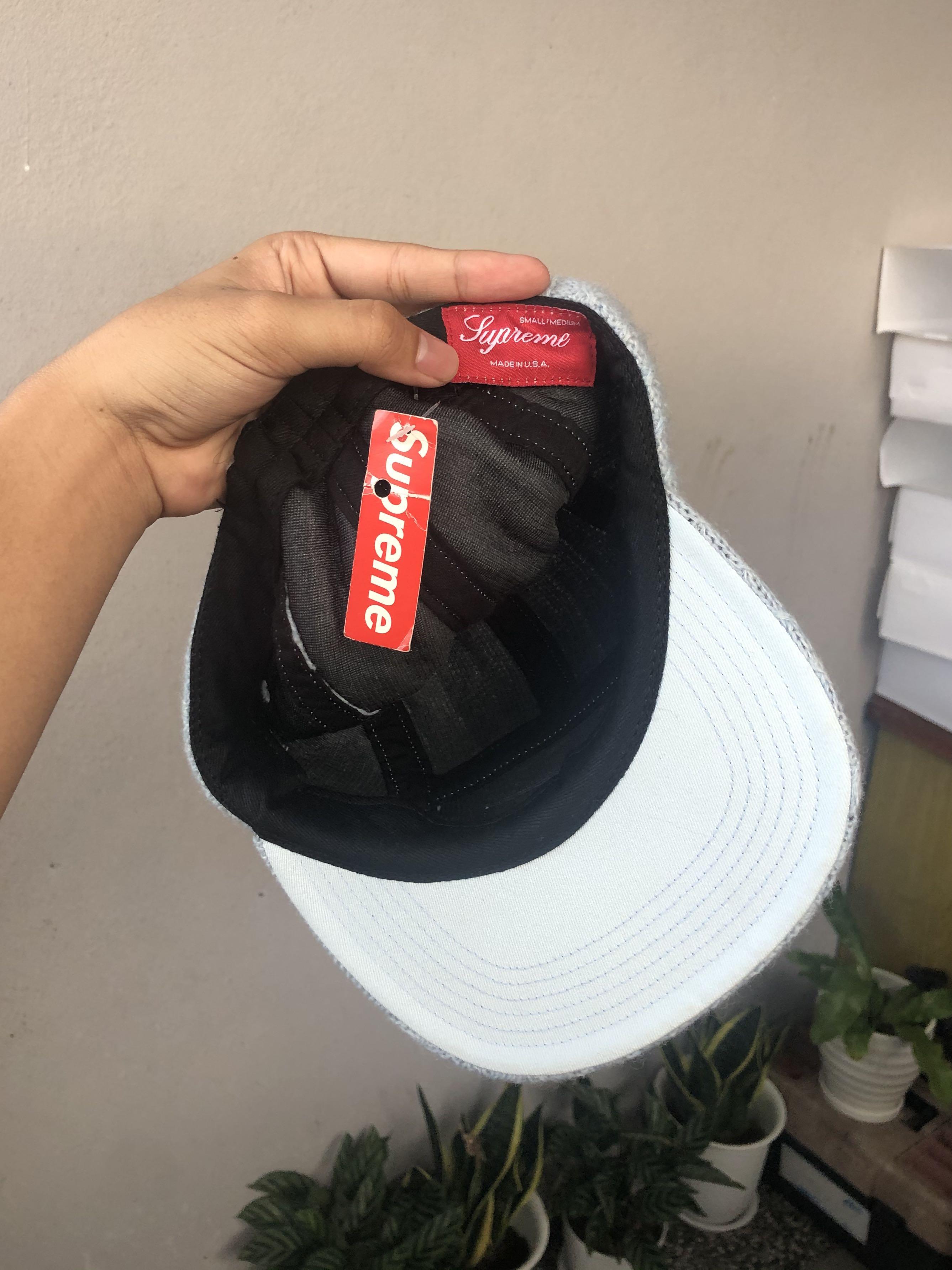 Supreme Fitted Cable Knit Camp Cap