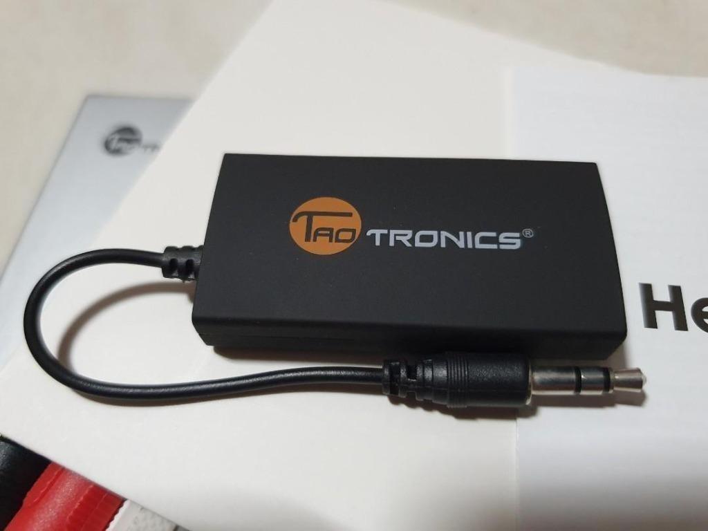 TaoTronics Transmitter Portable Bluetooth Transmitter for TV TT BA01 Audio Headphones Headsets on Carousell