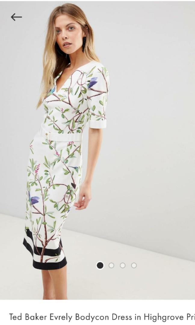 Ted baker 2025 dress bodycon
