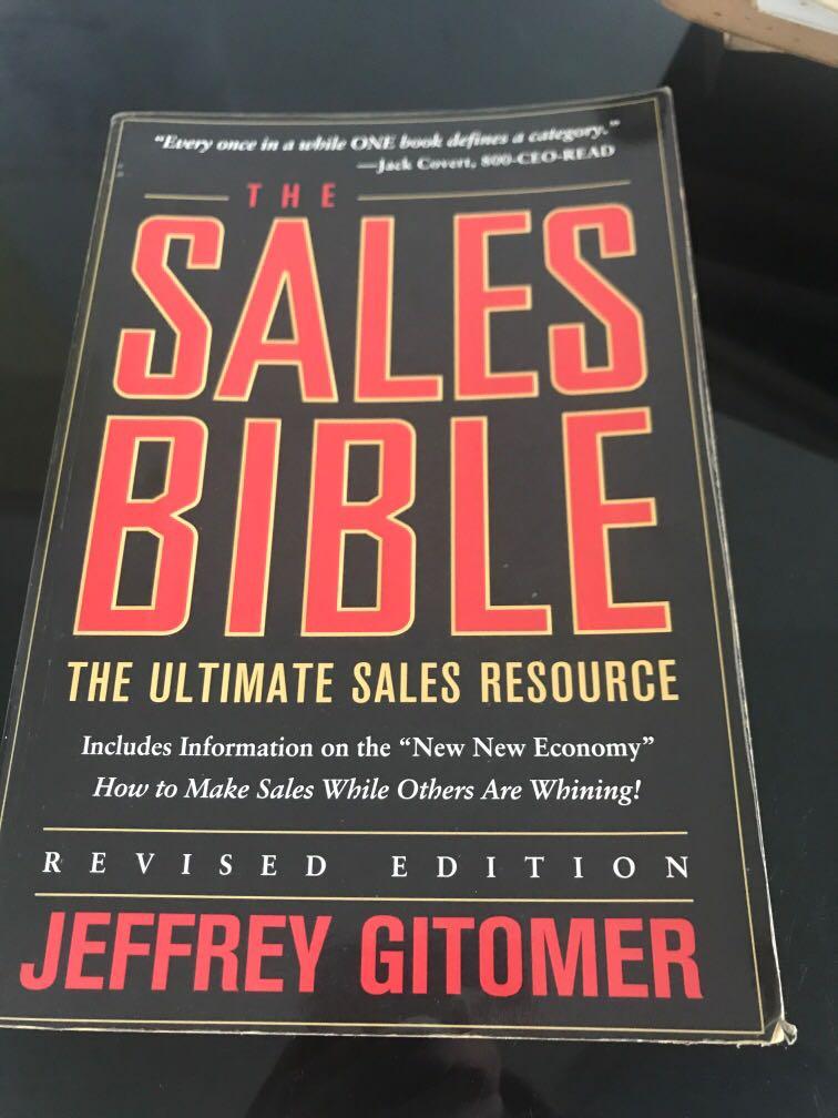 The sales Bible ultimate sales resource, Hobbies & Toys, Books