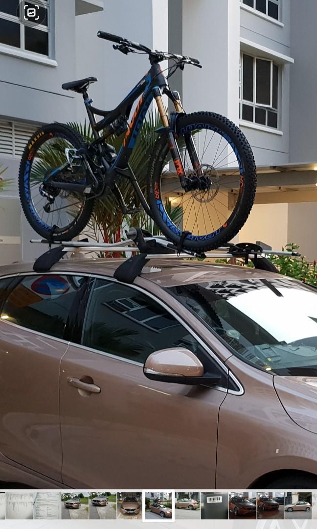 Thule bike clearance rack for sale