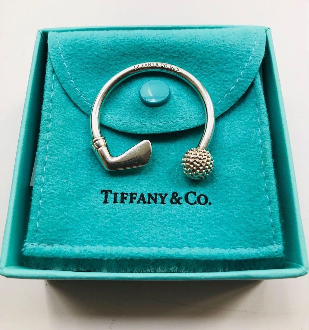 Tiffany \u0026 Co. Golf Ball Key Ring, 名牌 