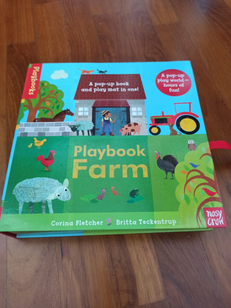 Toddler Preschool PopUp Board book Playbook Playmat, Hobbies & Toys