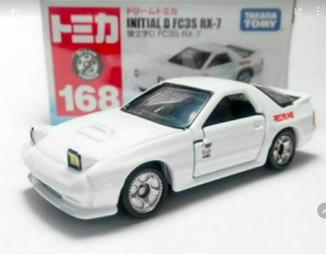 Jun 21 Tomica 車仔全新有透明包裝紙盒越南制行貨頭文字d Initial D Tomy Dream Tomica No Mazda Fc3s Rx 7高橋涼介168白色跑車 玩具 遊戲類 玩具