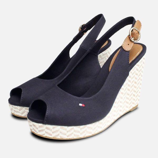 tommy hilfiger elena wedge sandals
