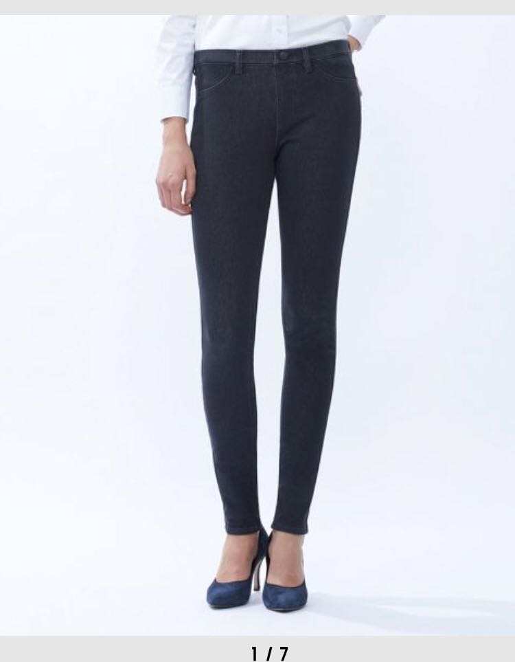 Uniqlo Denim Leggings Pants, Women's 