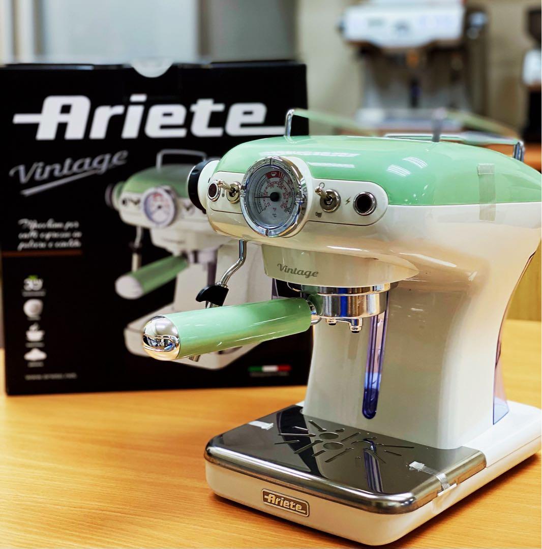 Ariete Vintage espresso machine green 1389