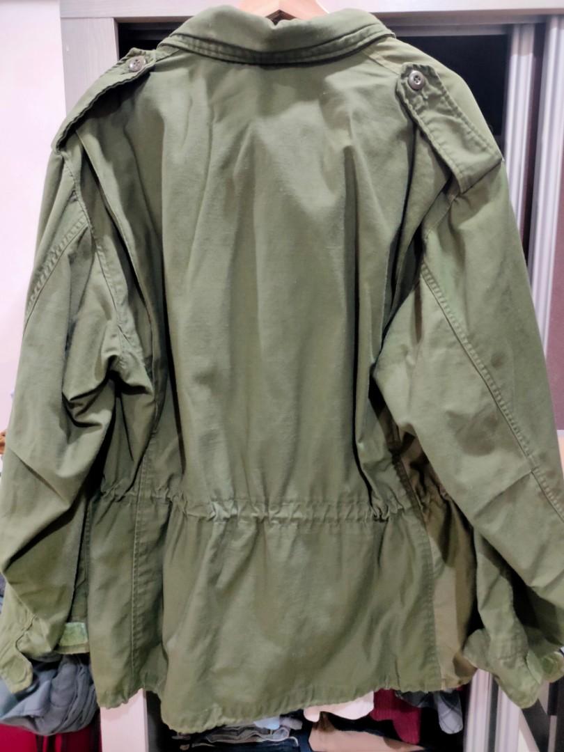 Vintage army combat smock jacket NATO SIZE 7080 / 0414, Men's Fashion