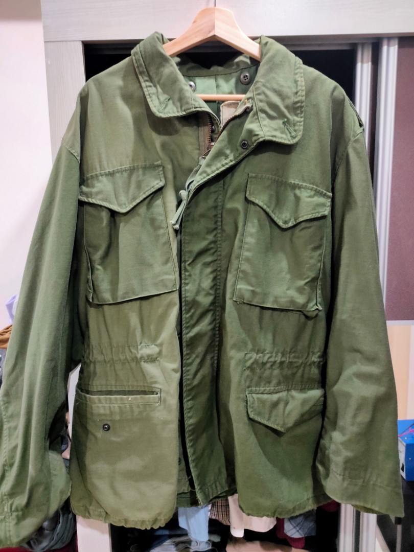 Vintage army combat smock jacket NATO SIZE 7080 / 0414, Men's Fashion