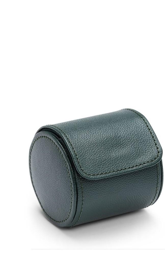 WOLF 1834 British racing green single watch roll Luxury Watches on Carousell