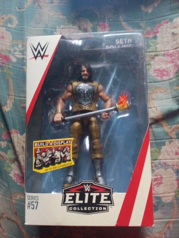 WWE Elite 57 Seth Rollins Hobbies Toys Toys Games on Carousell