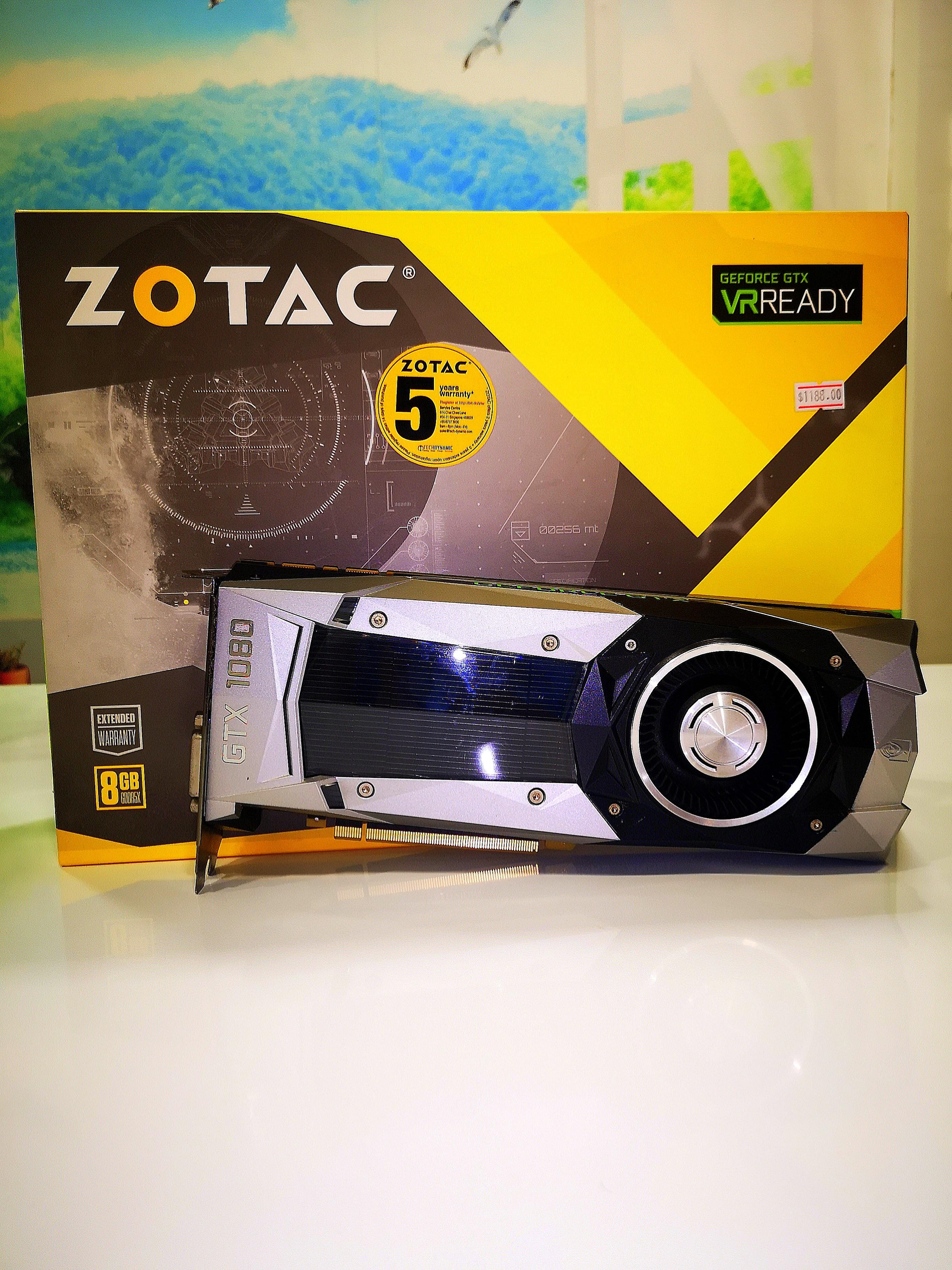 Gtx 1080 zotac founders edition online