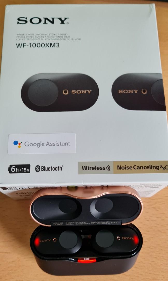 100 Authentic Sony WF 1000XM3 with Google assistant