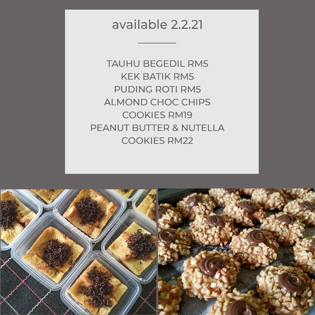 2 2 21 Tauhu Beredil Kek Batik Puding Roti Cookies Food Drinks Local Delights Halal Snacks Desserts On Carousell