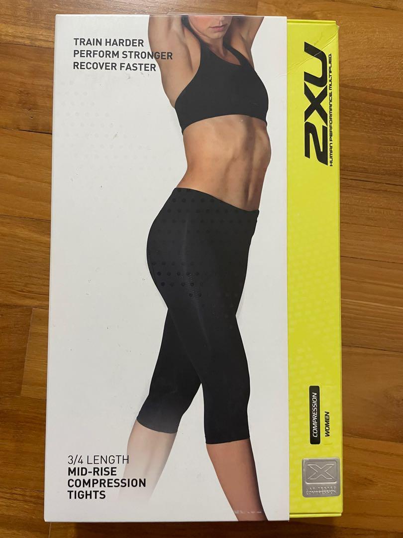 2XU Running Mid-Rise Compression 3/4 Tights, Women's Fashion, Activewear on  Carousell