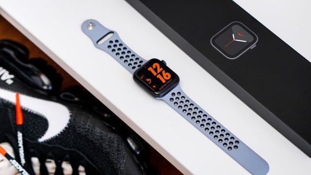 Apple watch sales nike obsidian mist
