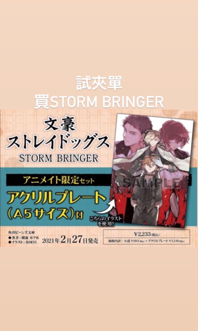 文豪野犬storm Bringer 文庫本日文小說太宰 中也 十五歲太宰治中原中也文豪stray Dogs 書本 文具 小說 故事書 Carousell