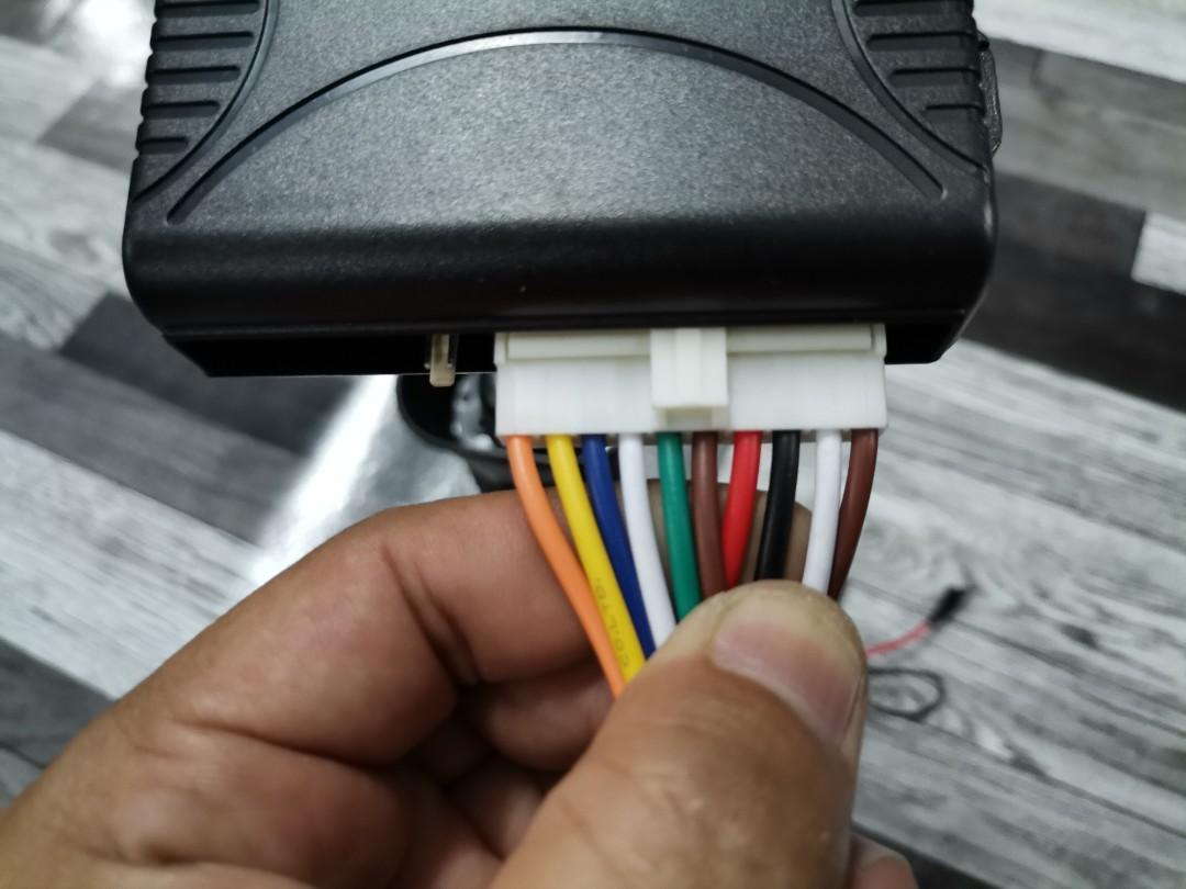 cara pasang alarm kereta