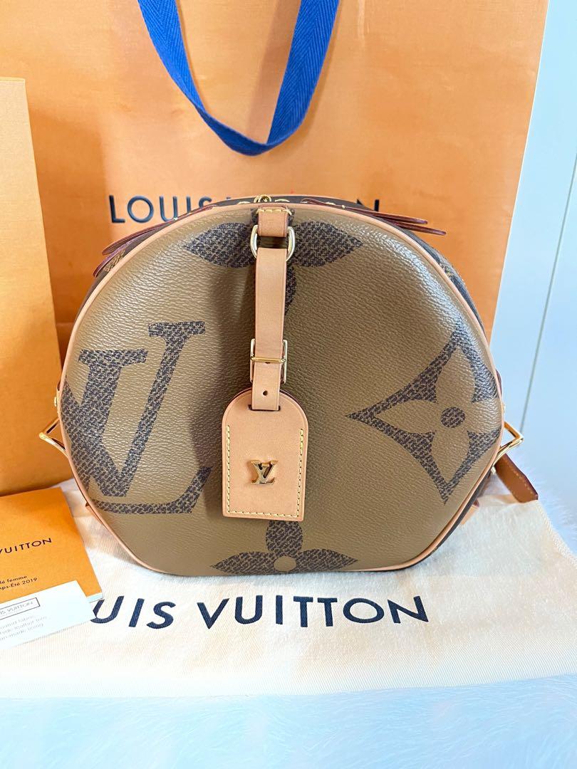 Louis Vuitton, Bags, Louis Vuitton Boite Chapeau Souple Limited Ed Giant  Reverse Boite Chapea