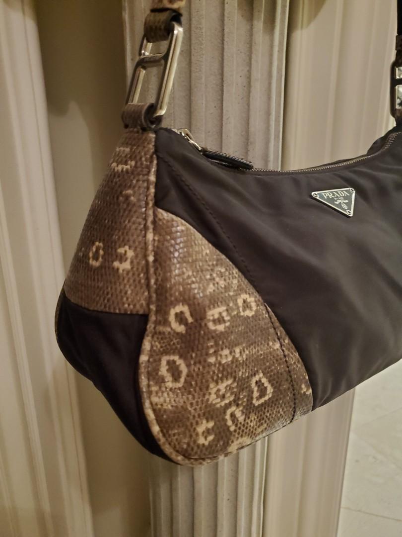 Authentic Vintage Prada Hobo Shoulder Bag Women s Fashion Bags