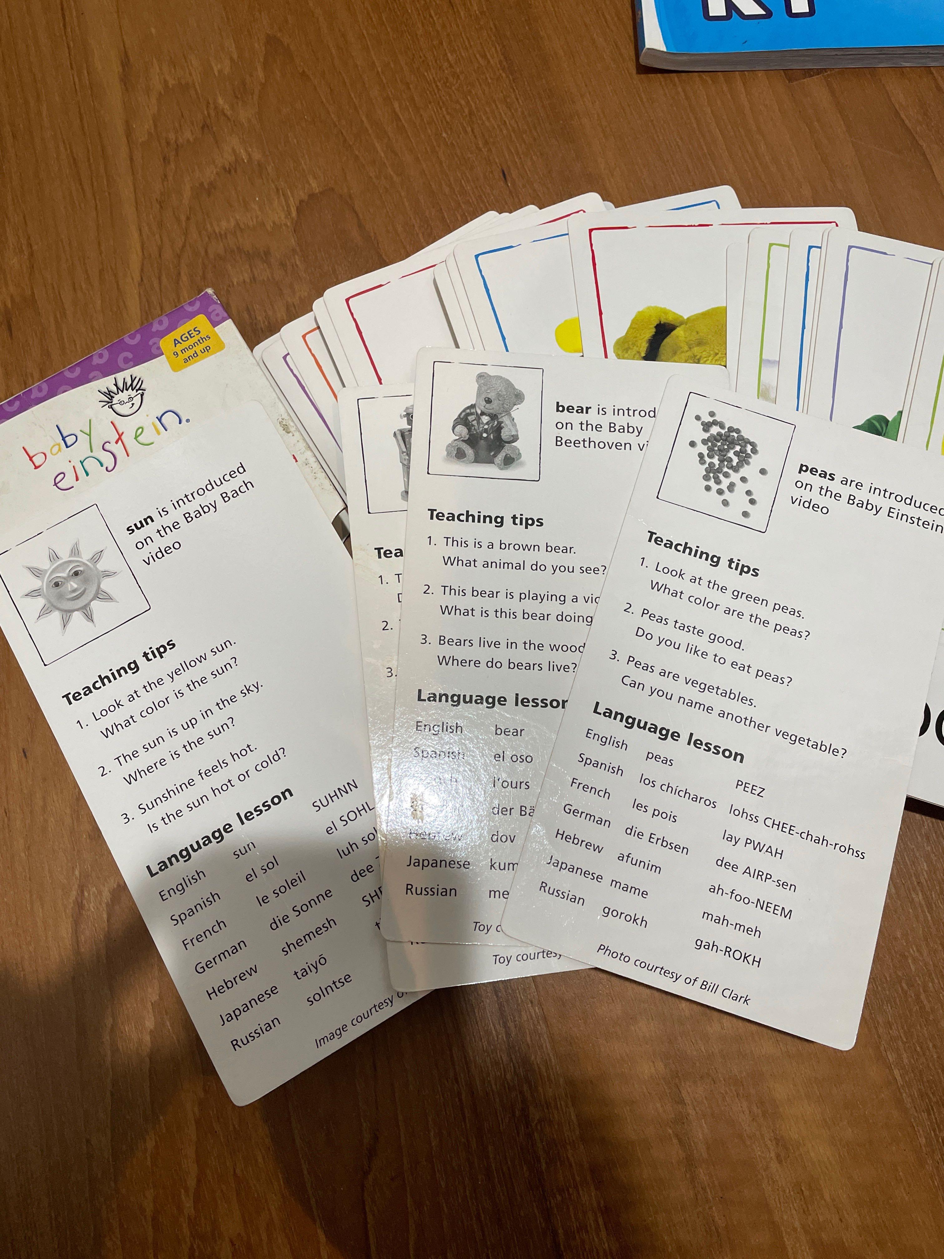 Baby Einstein Title Cards