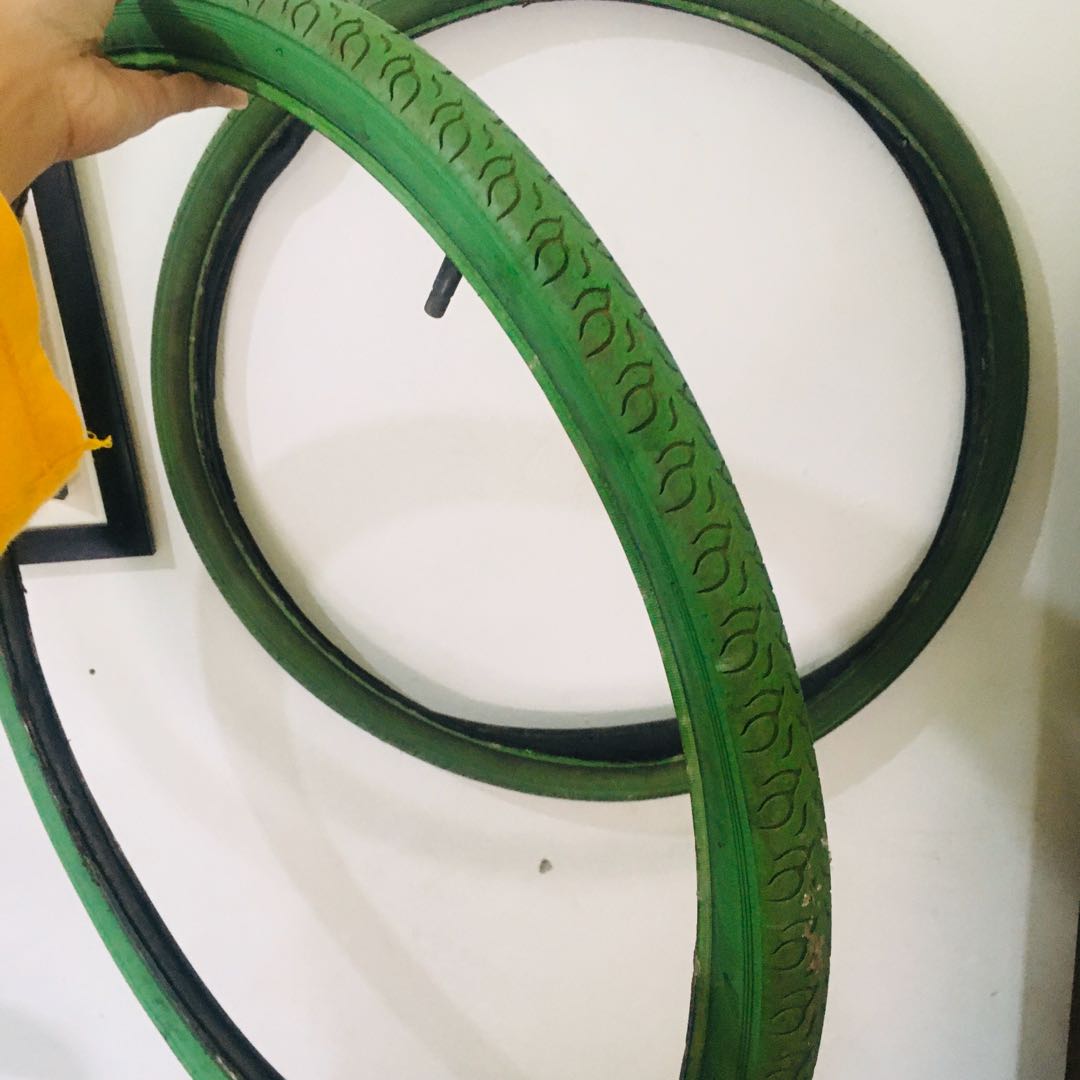 BAN SEPEDA FIXIE MURAH HIJAU🍃, Olah 