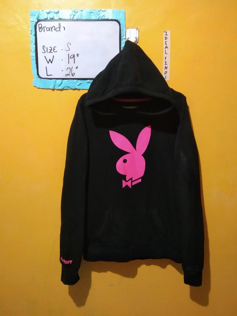 Big Playboy Bunny Logo Hoodie