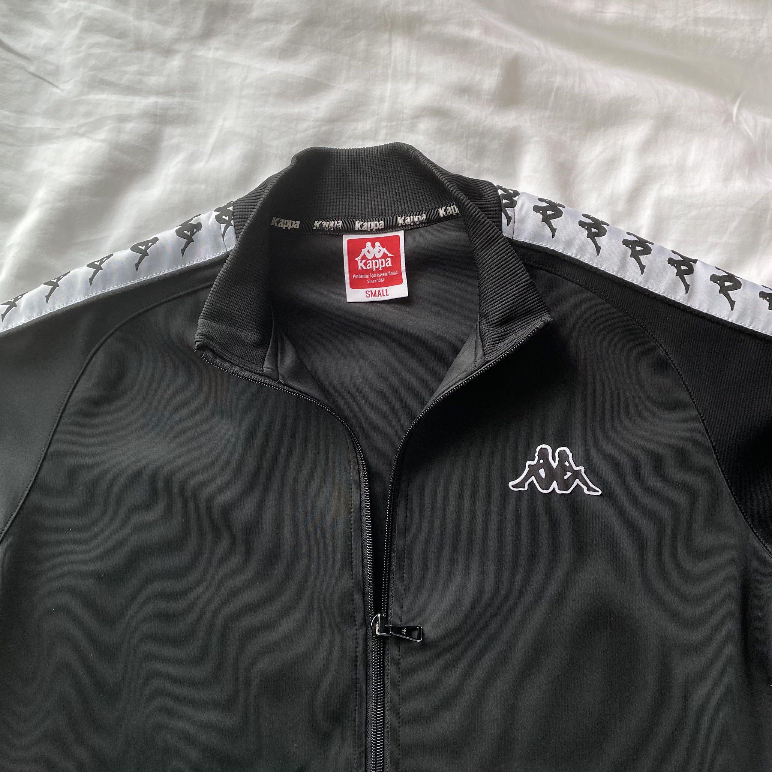 Men's kappa track jacket sales