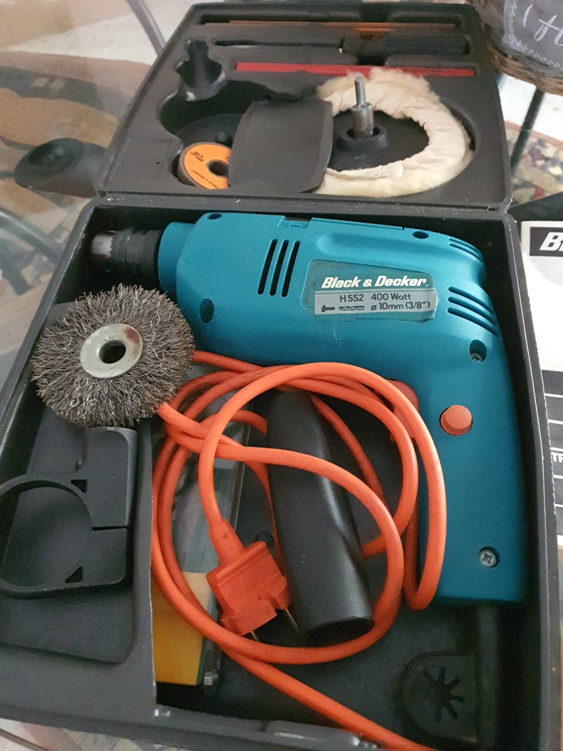 Black n Decker Hammer Drill Everything Else on Carousell
