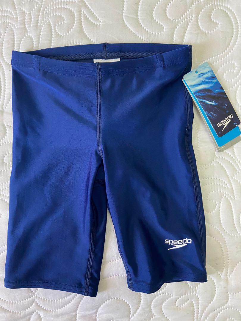 Blue Speedo cycling shorts Men s Fashion Activewear on Carousell