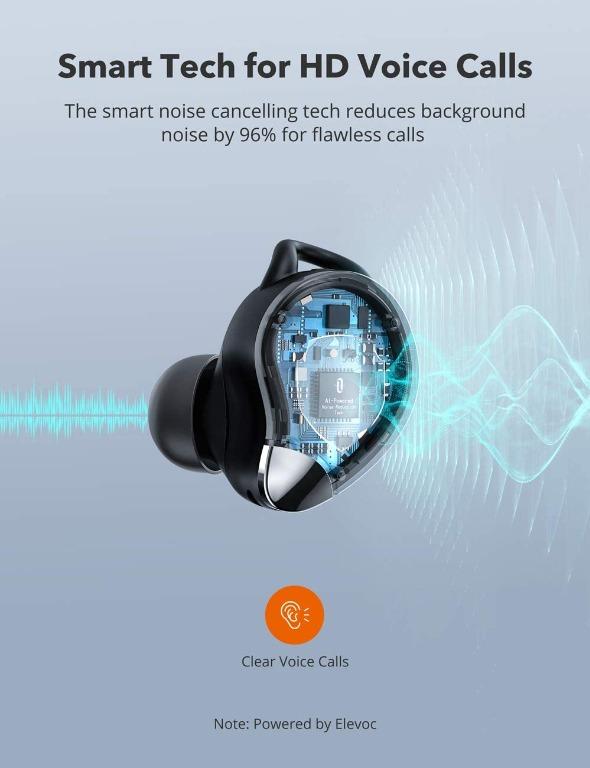 Taotronics soundliberty best sale 79 battery life