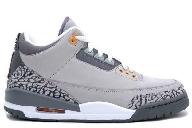 BRAND NEW WITH BOX AIR JORDAN 3 III RETRO SILVER SPORT RED