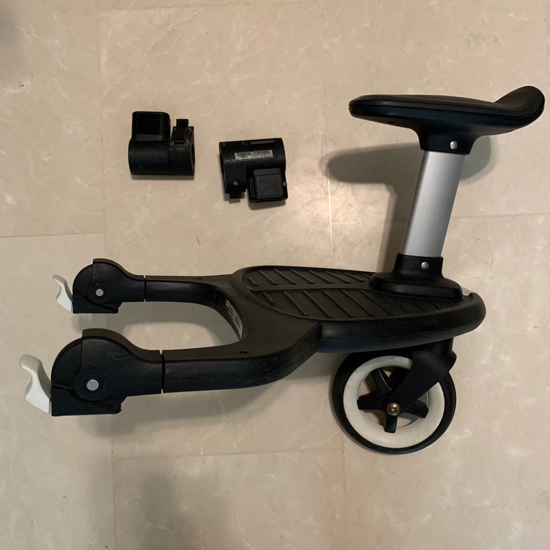 Bugaboo wheeled board with seat + adapters, Babies & Kids, Going Out