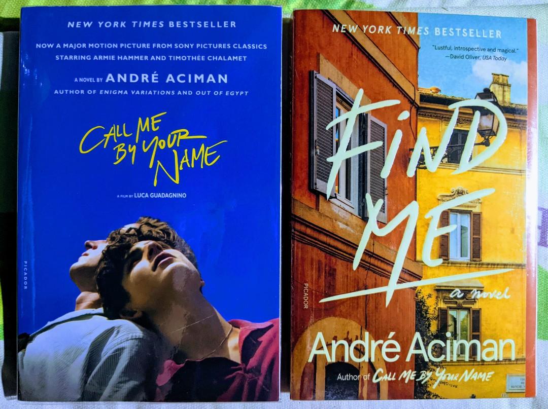 Call Me By Your Name Find Me Hobbies Toys Books Magazines Religion Books On Carousell Call Me By Your Name Find Me Hobbies Toys Books Magazines Religion Books On Carousell