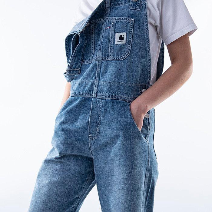 Carhartt WIP Bib Overalls Washed Women s Fashion Dresses Sets Jumpsuits on Carousell