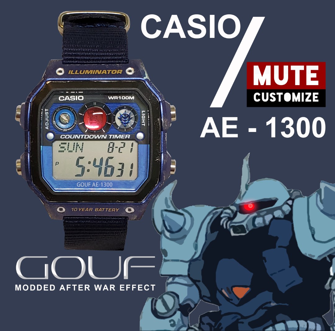 casio ae 1300 mod