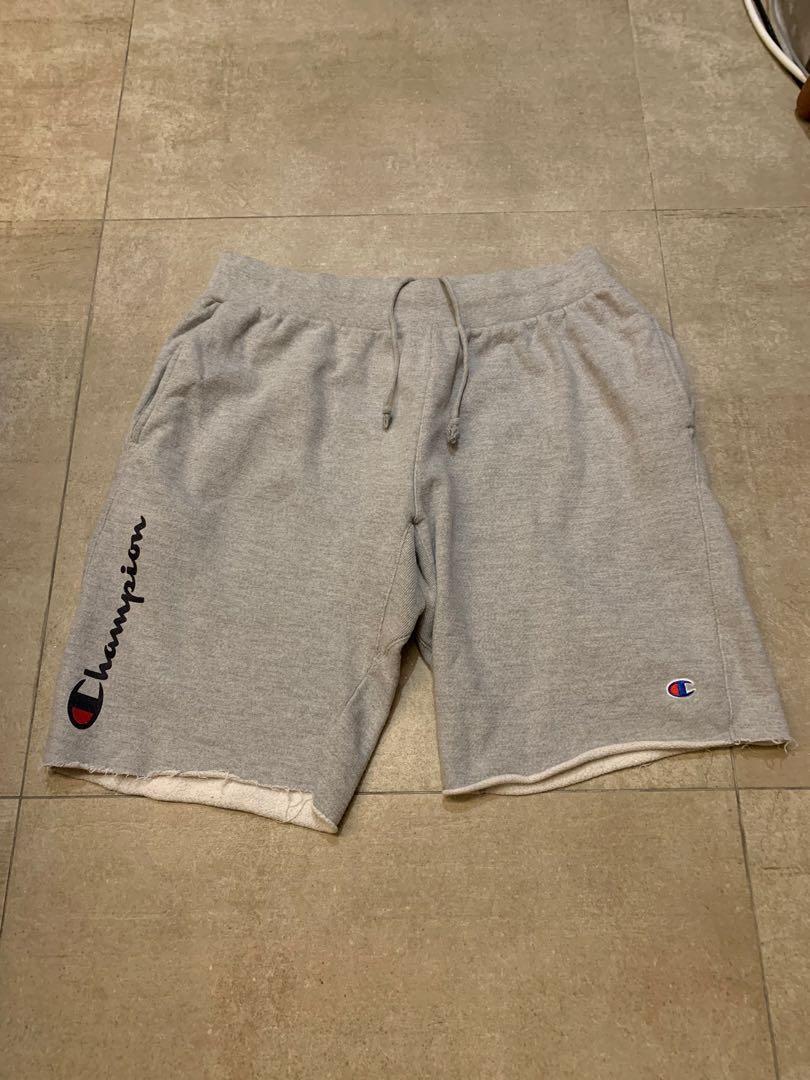Champion cut 2025 off sweat shorts