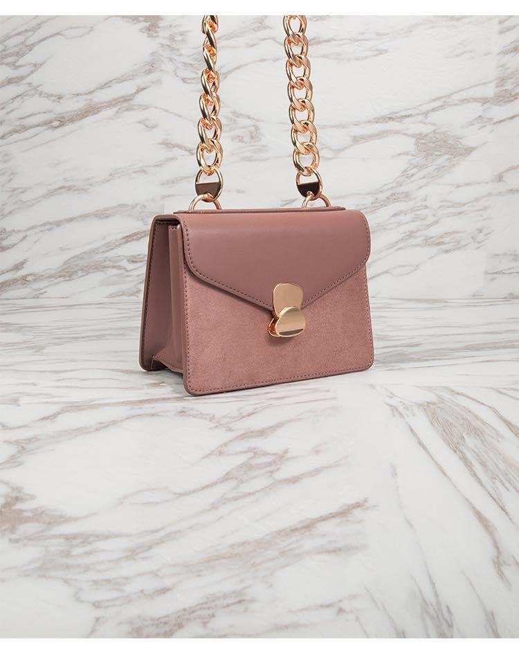 Metal detail new arrivals front flap bag