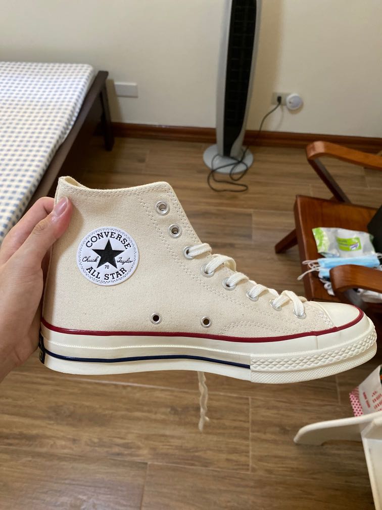 Converse Parchment Chuck 70s, Men's Fashion, Footwear, Sneakers on Carousell
