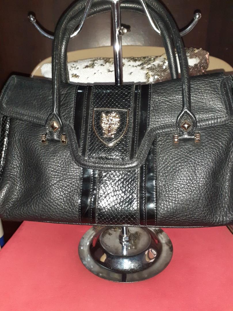 Daks Leather Black Handbag Women s Fashion Bags Wallets Tote
