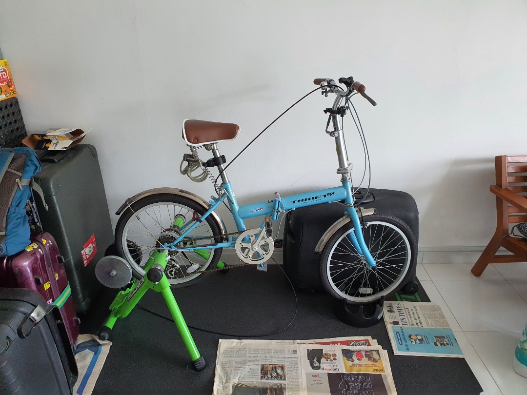 Asahi shop folding bike