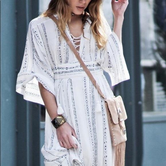 Forever 21 Bohemian Long Maxi dress Women s Fashion Dresses