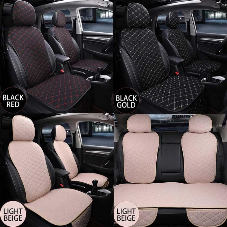 Four Seasons Car Seat Covers Seat Protector Mat Interior Accessories Non  Slide Rear Backseat Seat Cover, Car Accessories, Accessories on Carousell
