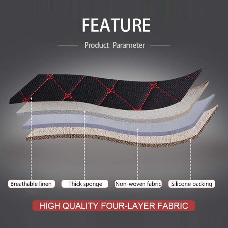 Four Seasons Car Seat Covers Seat Protector Mat Interior Accessories Non  Slide Rear Backseat Seat Cover, Car Accessories, Accessories on Carousell