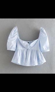 French retro top