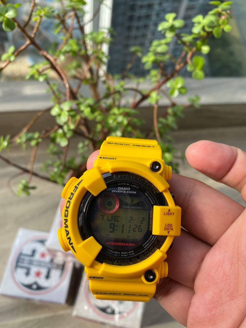Frogman yellow 30th clearance