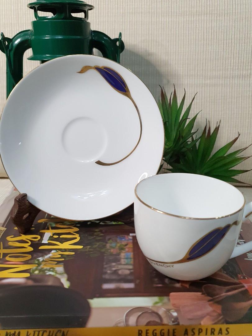 Givenchy Teacup Duo (Category: Coffee Machines & Makers) located in Quezon City. Submitted by buybyestuffmnl (Listing ID 1066956133, Image 1). Description: Givenchy Teacup Duo 1,250 per duo New, VGC With box if take all 6 duos available.